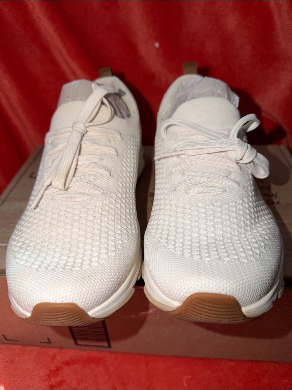 Like New Ryka Devotion Fuse Lightweight White Knit Walking Sneakers - Women’s 8 - Picture 3 of 11